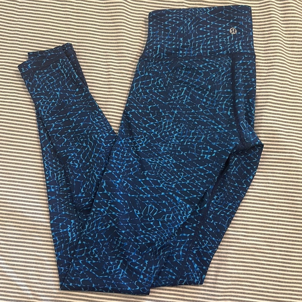 Lululemon Blue Leggings